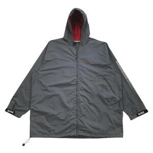 NIKE WINDBREAKER 3XL XXXL GRAY JACKET SWEATSHIRT FULL ZIP TRAVIS SCOTT VINTAGE